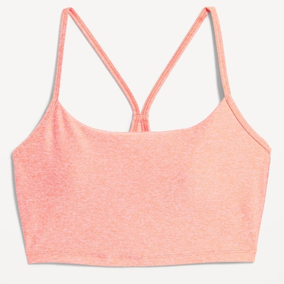 NWT OLD NAVY Light Support Cloud+ Sports Bra Color: Nectar - Picture 1 of 8